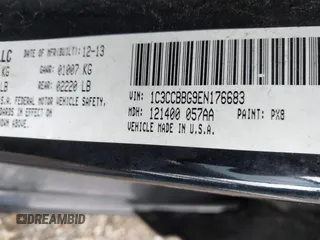 2014 Chrysler 200 Touring z VIN 1C3CCBBG9EN176683, wystawiony jako IAAI lot #42060591 z przebiegiem 115 408 mil mil oraz . Historia ofert i sprzedaży dostępna na DreamBid. Obrazek 9.