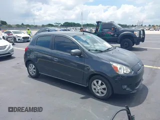 2014 Mitsubishi Mirage DE with VIN ML32A3HJ5EH002472, listed as a IAAI auction lot 42557186 with 112,707 mi miles and . Bid and sale history available at DreamBid. Image 1.