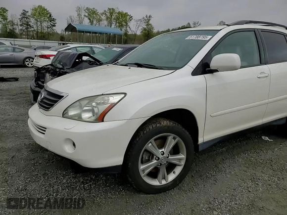 2006 Lexus RX 400h with VIN JTJHW31U960029748, listed as a Copart auction lot 51788795 with 177,076 mi miles and Salvage Title. Bid and sale history available at DreamBid. Image 12.