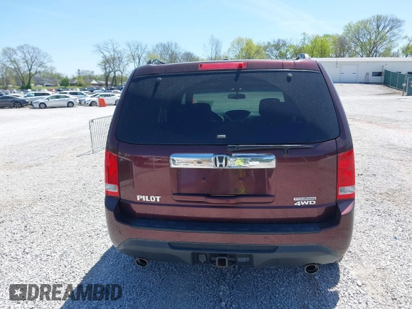 2012 Honda Pilot Touring with VIN 5FNYF4H90CB020623, listed as a IAAI auction lot 42048740 with 162,504 mi miles. Bid and sale history available at carsss.com. Image 16.