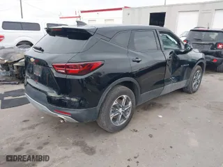2023 Chevrolet Blazer LT with VIN 3GNKBHR44PS183209, listed as a IAAI auction lot 41841421 with 49,706 mi miles. Bid and sale history available at carsss.com. Image 4.