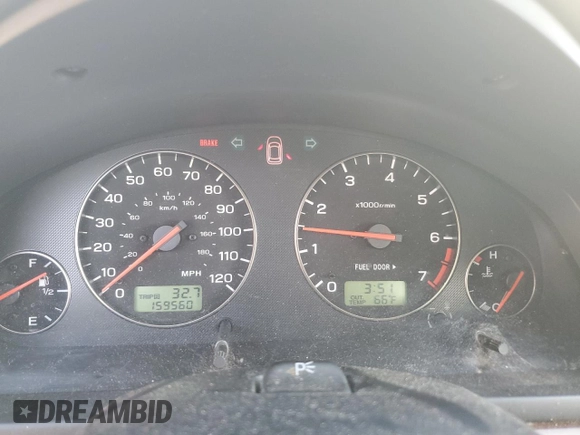2003 Subaru Legacy Outback с VIN 4S3BH675X36649120, выставлен на аукционе Copart как лот 47467335 с пробегом 159 560 миль миль и Списание • Salvage title. История ставок и продаж доступна на DreamBid. Изображение 9.