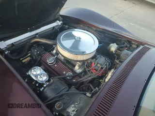 1972 Chevrolet Corvette with VIN 1Z37K2S525523, listed as a Copart auction lot 74986234 with 44,725 mi miles and Salvage title. Bid and sale history available at DreamBid. Image 11.