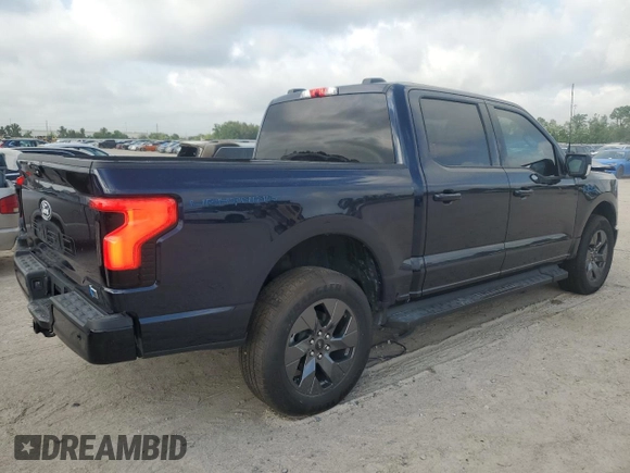 2024 Ford F-150 Lightning Flash with VIN 1FT6W3L7XRWG19735, listed as a Copart auction lot 54361215 with 7,764 mi miles and Salvage Title. Bid and sale history available at DreamBid. Image 3.