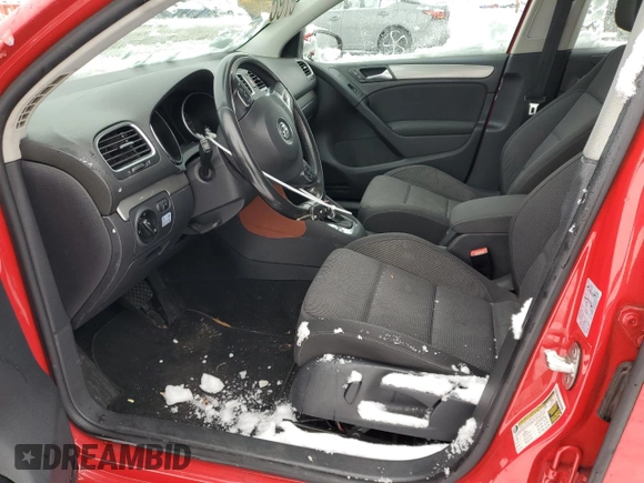 2013 Volkswagen Golf TDI with VIN WVWDM7AJ3DW089104, listed as a Copart auction lot 44526985 with 73,570 mi miles and Salvage title. Bid and sale history available at DreamBid. Image 7.