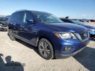 2017 Nissan Pathfinder S with VIN 5N1DR2MM1HC662918, listed as a Copart auction lot 53585695 with 158,088 mi miles and Clean Title. Bid and sale history available at carsss.com. Image 4.