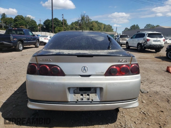 2005 Acura RSX with VIN JH4DC54885S018438, listed as a Copart auction lot 72343014 with Not Provided miles and Salvage Title. Bid and sale history available at carsss.com. Image 6.