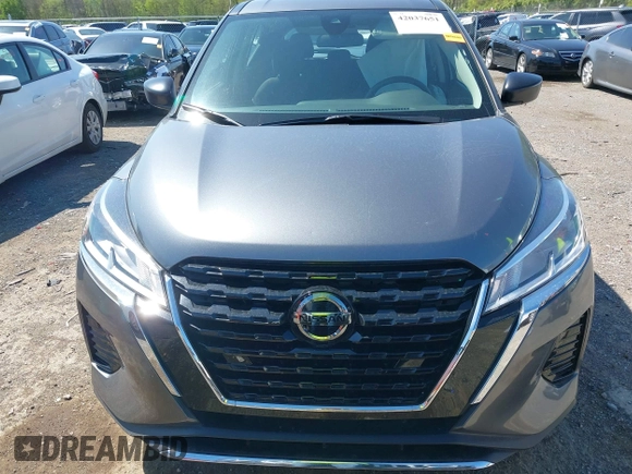 2021 Nissan Kicks S with VIN 3N1CP5BV3ML504763, listed as a IAAI auction lot 42037651 with 36,247 mi miles and . Bid and sale history available at carsss.com. Image 12.