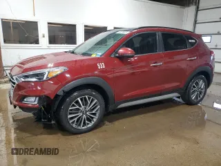 2019 Hyundai Tucson Sport z VIN KM8J3CAL3KU010311, wystawiony jako Copart lot #49225025 z przebiegiem 120 224 mil mil oraz Szkoda całkowita • Salvage title. Historia ofert i sprzedaży dostępna na DreamBid. Obrazek 1.