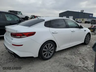 2019 Kia Optima EX with VIN 5XXGU4L19KG366989, listed as a Copart auction lot 54240735 with 167,472 mi miles and Clean Title. Bid and sale history available at carsss.com. Image 3.