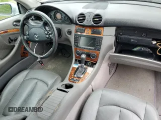 2007 Mercedes-Benz CLK 350 with VIN WDBTK56G87F220761, listed as a Copart auction lot 74673524 with 145,402 mi miles and Salvage Title. Bid and sale history available at DreamBid. Image 8.