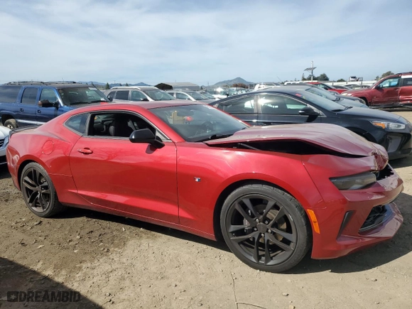 2017 Chevrolet Camaro 1LT with VIN 1G1FA1RS2H0212954, listed as a Copart auction lot 45390675 with NaN miles and Salvage Title. Bid and sale history available at carsss.com. Image 4.