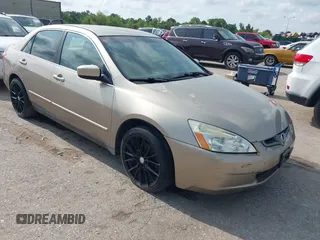 2005 Honda Accord LX z VIN 3HGCM56465G700585, wystawiony jako IAAI lot #42360631 z przebiegiem 179 089 mil mil oraz . Historia ofert i sprzedaży dostępna na DreamBid. Obrazek 1.