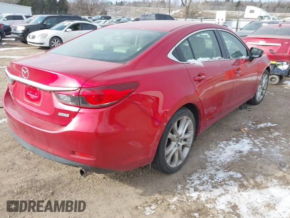 2015 Mazda 6 i Touring with VIN JM1GJ1V56F1193943, listed as a IAAI auction lot 41539900 with 144,111 mi miles and . Bid and sale history available at carsss.com. Image 4.