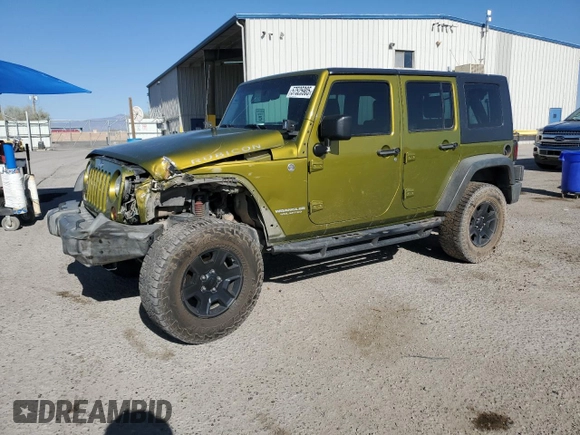 2008 Jeep Wrangler Rubicon z VIN 1J8GA69158L561579, wystawiony jako Copart lot #57525905 z przebiegiem 201 550 mil mil oraz Szkoda całkowita • Salvage title. Historia ofert i sprzedaży dostępna na DreamBid. Obrazek 1.