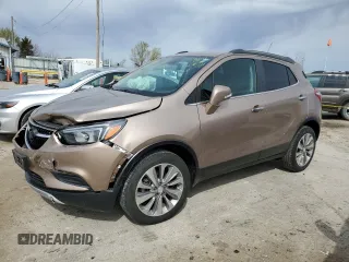 2019 Buick Encore Preferred with VIN KL4CJESB2KB940484, listed as a Copart auction lot 53082255 with 14,584 mi miles and Salvage Title. Bid and sale history available at carsss.com. Image 1.