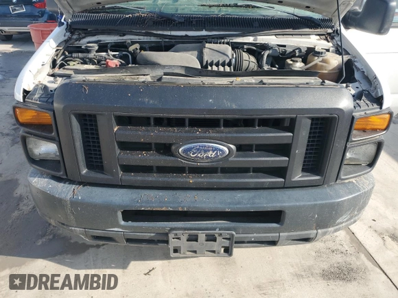 2010 Ford Econoline Cargo Commercial with VIN 1FTNE1EW1ADA07205, listed as a Copart auction lot 55904025 with 309,958 mi miles and Clean Title. Bid and sale history available at DreamBid. Image 12.