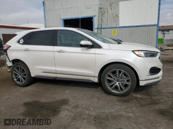 2019 Ford Edge Titanium z VIN 2FMPK3K91KBC11193, wystawiony jako Copart lot #53717475 z przebiegiem 31 599 mil mil oraz Szkoda całkowita • Salvage title. Historia ofert i sprzedaży dostępna na DreamBid. Obrazek 4.