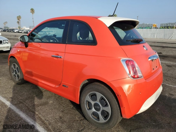 2016 FIAT 500e with VIN 3C3CFFGE3GT180351, listed as a Copart auction lot 75335724 with 41,569 mi miles and Clean Title. Bid and sale history available at carsss.com. Image 2.