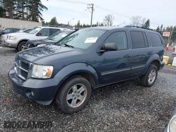 2008 Dodge Durango SLT with VIN 1D8HB48N58F155769, listed as a IAAI auction lot 41666599 with 167,781 mi miles and . Bid and sale history available at DreamBid. Image 14.