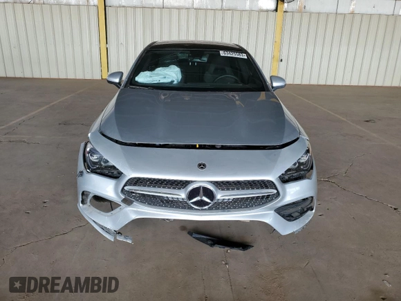2023 Mercedes-Benz CLA 250 with VIN W1K5J4GB6PN333453, listed as a Copart auction lot 63425583 with 5,457 mi miles and . Bid and sale history available at DreamBid. Image 5.