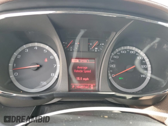 2015 GMC Terrain SLT with VIN 2GKFLYE30F6377144, listed as a Copart auction lot 57040845 with 164,407 mi miles and Clean title. Bid and sale history available at DreamBid. Image 9.