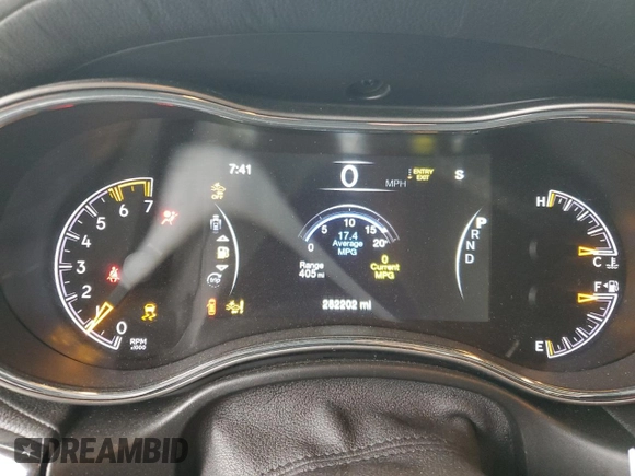 2019 Jeep Grand Cherokee Overland with VIN 1C4RJFCT7KC640527, listed as a Copart auction lot 54276725 with 282,202 mi miles and Salvage title. Bid and sale history available at DreamBid. Image 9.