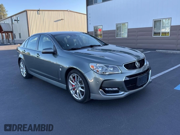 2016 Chevrolet SS with VIN 6G3F25RW2GL208949, listed as a Copart auction lot 60361885 with 35,219 mi miles and Salvage title. Bid and sale history available at DreamBid. Image 1.