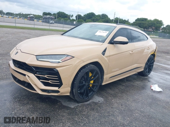 2022 Lamborghini Urus z VIN ZPBUA1ZL3NLA18265, wystawiony jako IAAI lot #40675659 z przebiegiem 46 439 mil mil oraz . Historia ofert i sprzedaży dostępna na DreamBid. Obrazek 17.