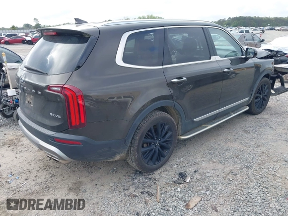 2020 Kia Telluride SX with VIN 5XYP54HC6LG077167, listed as a IAAI auction lot 41946475 with 128,319 mi miles and . Bid and sale history available at DreamBid. Image 4.
