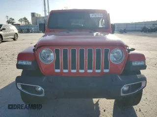 2018 Jeep Wrangler Unlimited Sahara z VIN 1C4HJXEN8JW283372, wystawiony jako Copart lot #47887815 z przebiegiem 106 235 mil mil oraz Szkoda całkowita • Salvage title. Historia ofert i sprzedaży dostępna na DreamBid. Obrazek 5.