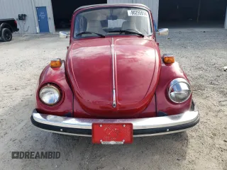 1975 Volkswagen Beetle with VIN 1552013711, listed as a Copart auction lot 80255914 with 69,112 mi miles and Salvage Title. Bid and sale history available at DreamBid. Image 5.