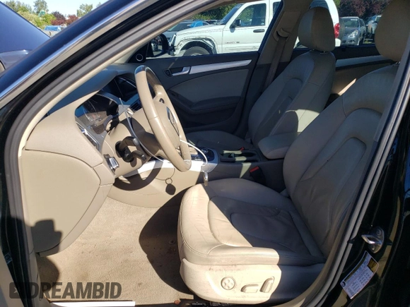 2009 Audi A4 Prestige with VIN WAUMK78K29A109056, listed as a Copart auction lot 60654924 with 131,001 mi miles and Salvage title. Bid and sale history available at DreamBid. Image 7.