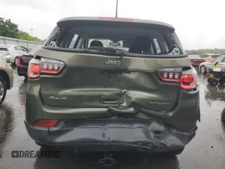 2018 Jeep Compass Sport z VIN 3C4NJDABXJT163155, wystawiony jako Copart lot #58648405 z przebiegiem 93 099 mil mil oraz Szkoda całkowita • Salvage title. Historia ofert i sprzedaży dostępna na DreamBid. Obrazek 6.