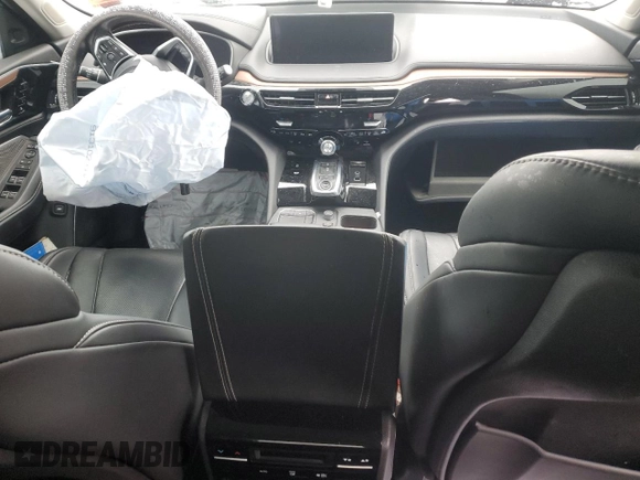 2022 Acura MDX w/Technology Package with VIN 5J8YE1H42NL005726, listed as a Copart auction lot 89049915 with 57,838 mi miles and Salvage Title. Bid and sale history available at carsss.com. Image 8.
