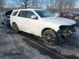 2018 Dodge Durango GT with VIN 1C4RDJDG5JC497135, listed as a IAAI auction lot 41408697 with 137,332 mi miles and . Bid and sale history available at carsss.com. Image 1.