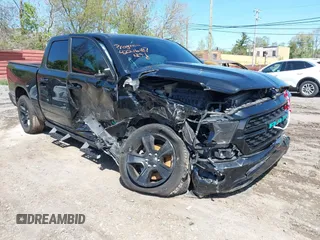 2022 Ram 1500 Big Horn with VIN 1C6RRFFG9NN296819, listed as a IAAI auction lot 42216187 with 60,436 mi miles and . Bid and sale history available at DreamBid. Image 1.