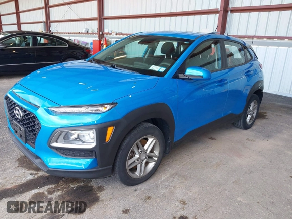 2019 Hyundai Kona SE with VIN KM8K1CAA0KU337581, listed as a IAAI auction lot 41774263 with 40,168 mi miles and . Bid and sale history available at carsss.com. Image 2.