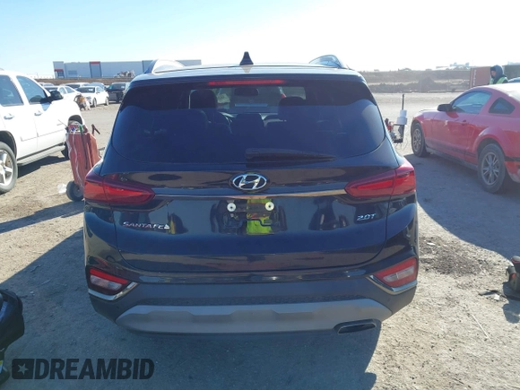 2019 Hyundai Santa Fe Ultimate with VIN 5NMS53AA1KH119486, listed as a IAAI auction lot 41386756 with 53,343 mi miles. Bid and sale history available at carsss.com. Image 16.