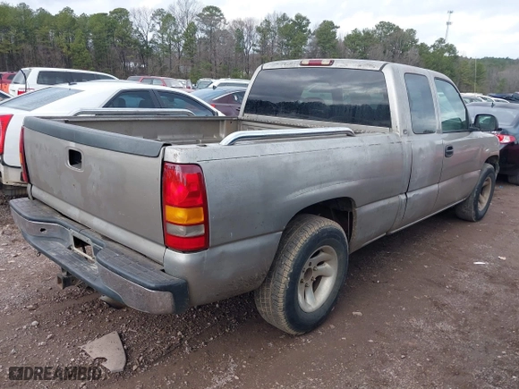 2002 Chevrolet Silverado 1500 LS with VIN 2GCEC19V721294585, listed as a IAAI auction lot 41518853 with 1 mi miles. Bid and sale history available at carsss.com. Image 4.