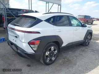 2024 Hyundai Kona SEL with VIN KM8HC3AB3RU045687, listed as a IAAI auction lot 41503874 with 17,468 mi miles. Bid and sale history available at carsss.com. Image 4.