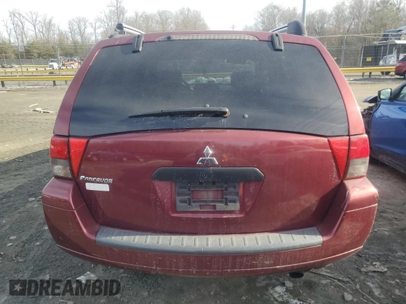 2007 Mitsubishi Endeavor LS with VIN 4A4MM21S67E077317, listed as a Copart auction lot 41746875 with 251,387 mi miles and Salvage Title. Bid and sale history available at carsss.com. Image 6.