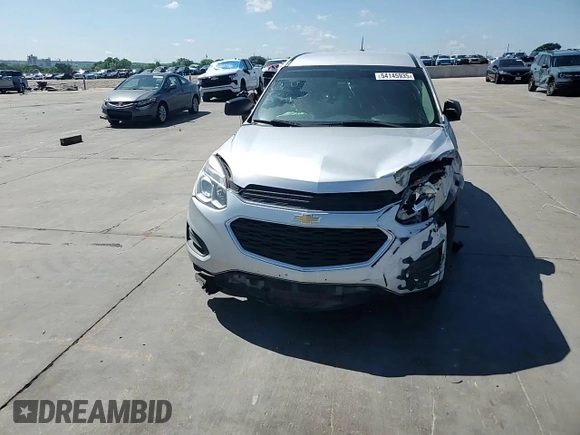 2016 Chevrolet Equinox LS with VIN 2GNALBEK3G1181926, listed as a Copart auction lot 54145935 with 138,385 mi miles and Salvage Title. Bid and sale history available at carsss.com. Image 14.