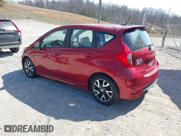 2015 Nissan Note SV with VIN 3N1CE2CP7FL396056, listed as a IAAI auction lot 41790744 with 124,029 mi miles and . Bid and sale history available at DreamBid. Image 3.