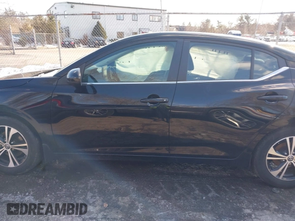 2022 Nissan Sentra SV with VIN 3N1AB8CV9NY235680, listed as a IAAI auction lot 41523366 with 27,277 mi miles and . Bid and sale history available at DreamBid. Image 15.