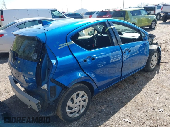 2015 Toyota Prius One with VIN JTDKDTB32F1092818, listed as a IAAI auction lot 41971779 with 113,974 mi miles and . Bid and sale history available at carsss.com. Image 4.