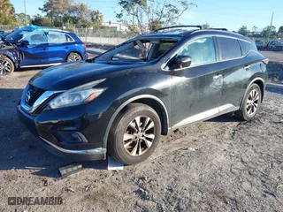 2015 Nissan Murano SL with VIN 5N1AZ2MH9FN273080, listed as a IAAI auction lot 41294316 with 104,236 mi miles. Bid and sale history available at carsss.com. Image 16.