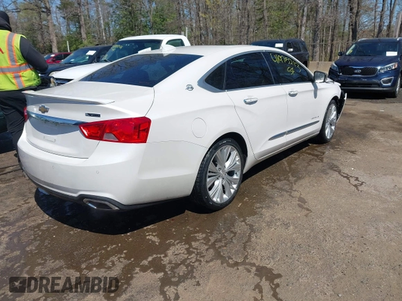 2017 Chevrolet Impala Premier with VIN 2G1145S37H9174462, listed as a IAAI auction lot 41975213 with 120,706 mi miles and . Bid and sale history available at DreamBid. Image 4.