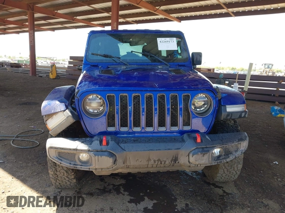 2020 Jeep Wrangler Unlimited Rubicon z VIN 1C4HJXFG1LW234257, wystawiony jako IAAI lot #42269173 z przebiegiem 44 335 mil mil oraz . Historia ofert i sprzedaży dostępna na DreamBid. Obrazek 13.