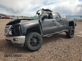 2015 Chevrolet Silverado 1500 LT with VIN 1GCVKRECXFZ314069, listed as a Copart auction lot 51694245 with 0 mi miles and Salvage Title. Bid and sale history available at carsss.com. Image 1.